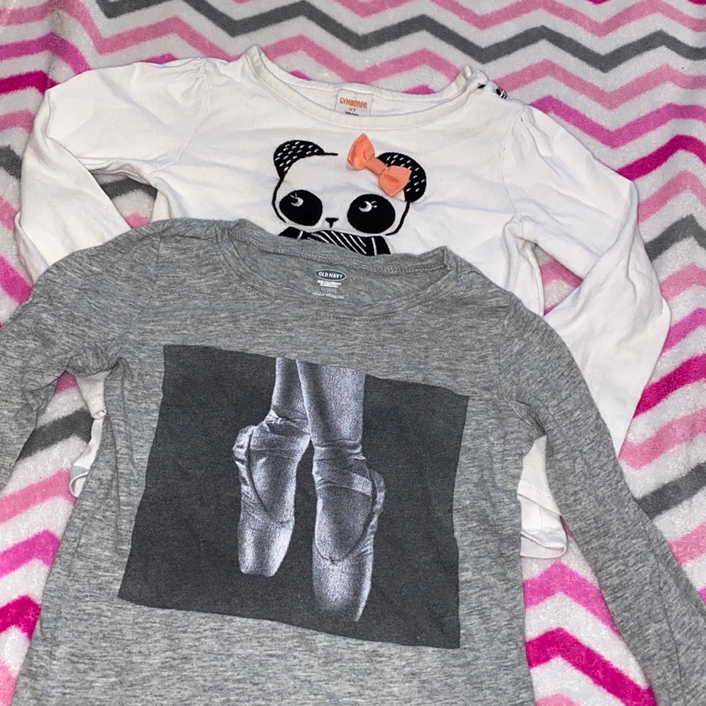 2 toddler tops